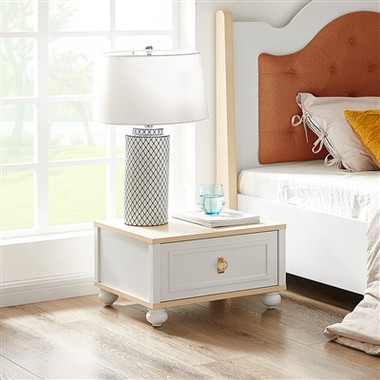 Tiffany White Children Night Stand