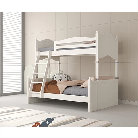 White Bedroom Bunk Bed